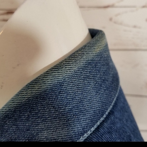 ⭐⭐SOLDEB⭐⭐FUBU PLATINUM DENIM JEAN JACKET ALI - Picture 7 of 8